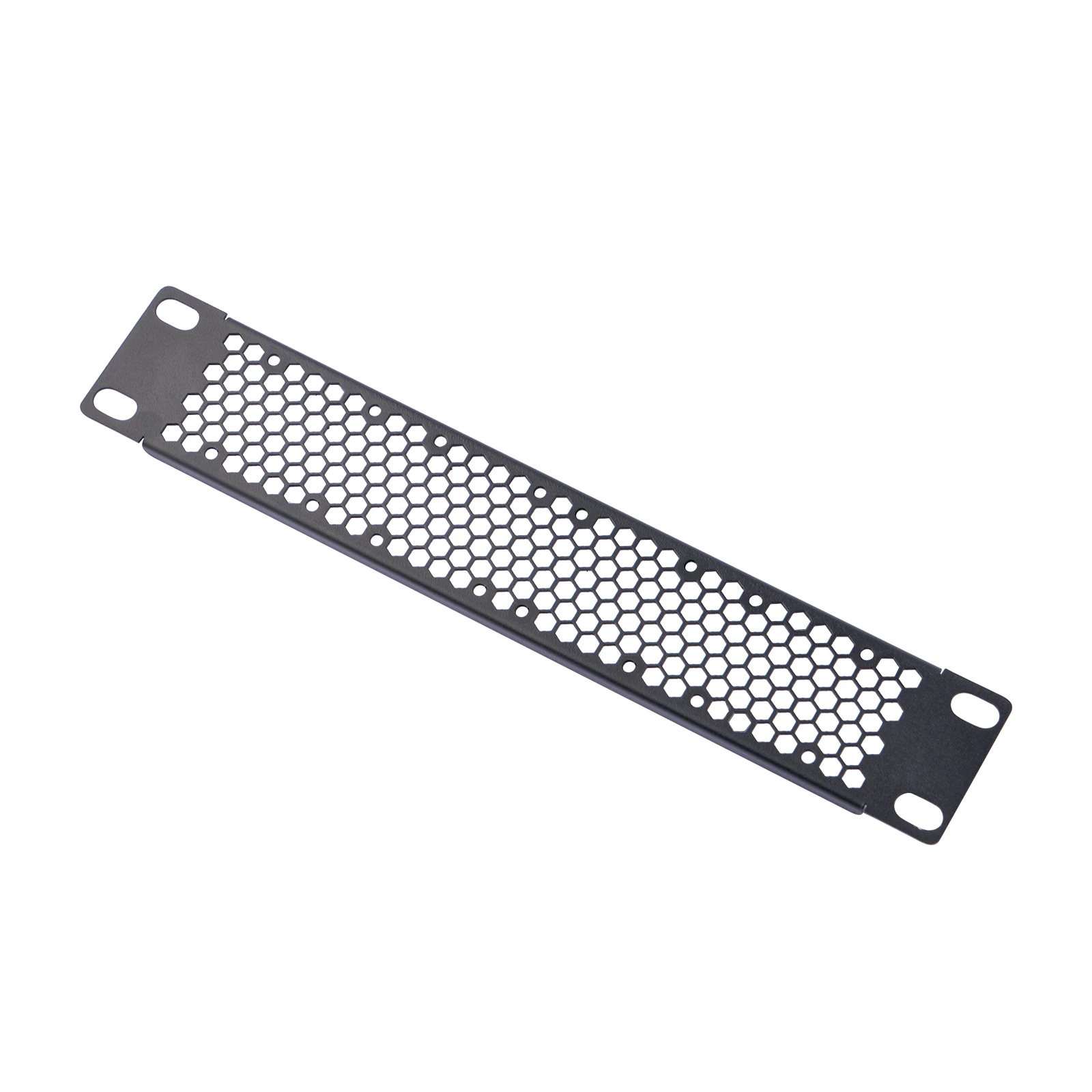 Panel wycierający DeskPi Rackmate 1U, metalowy, do montażu w szafie serwerowej / szafie sieciowej 10U — zdjęcie produktu 6