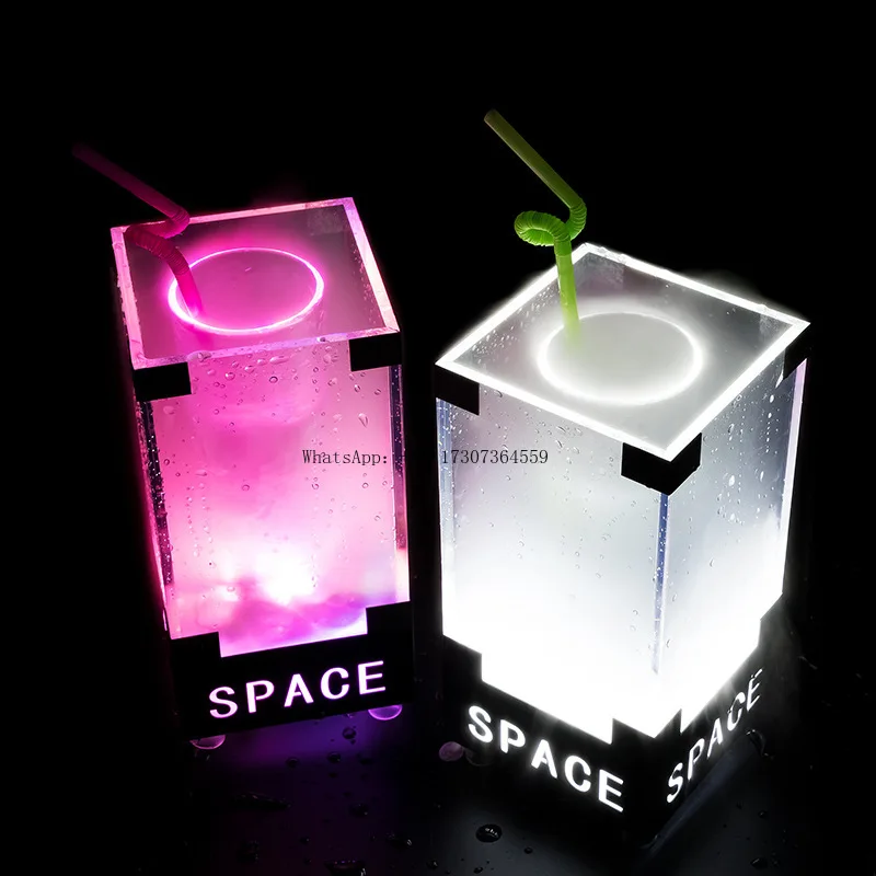 

Zoshang, светящийся держатель для коктейльной чашки, чашка Rascal Gollum, ящик для замороженного льда, чашка Cheer, бар, японский креативный бокал для вина