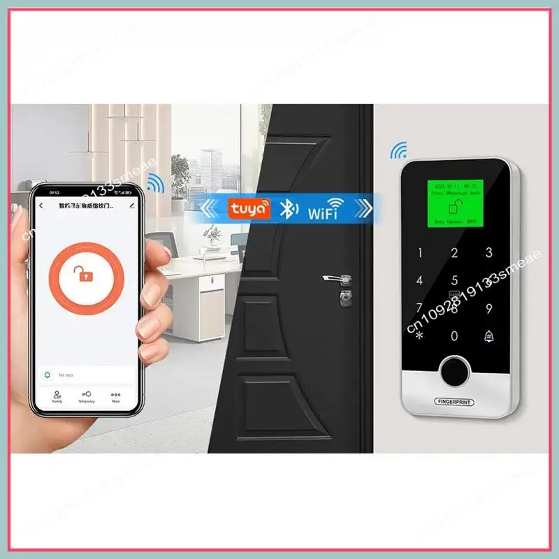 

N94R Bluetooth Tuya Клавиатура RFID-клавиатура контроля доступа Сенсорная IP65 Водонепроницаемый 13,56 МГц Устройство открывания дверей (S300X)