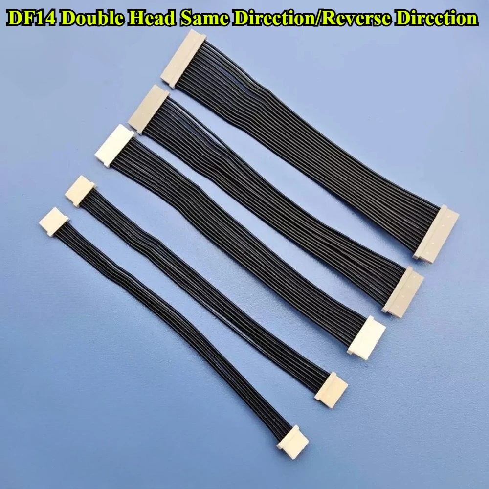 10Pcs DF14 Pitch 1.25mm Double Head Same/Reverse Direction 2P/3P/4P/5P/6P/7P/10P/12P/15P/20P/30P Terminal Wire Length 10/20CM