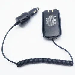 Chargeur de voiture d'origine THUV8000D Walperforated Talkie batterie éliminateur pour TYT station radio TH-UV8000D Portable Transcsec