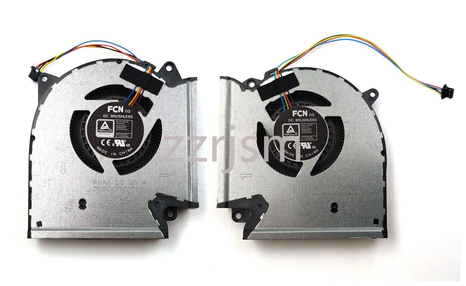 New for Asus ROG Strix G513QR G533Q G533Z G713QR G733QS CPU & GPU Cooling Fan 12V