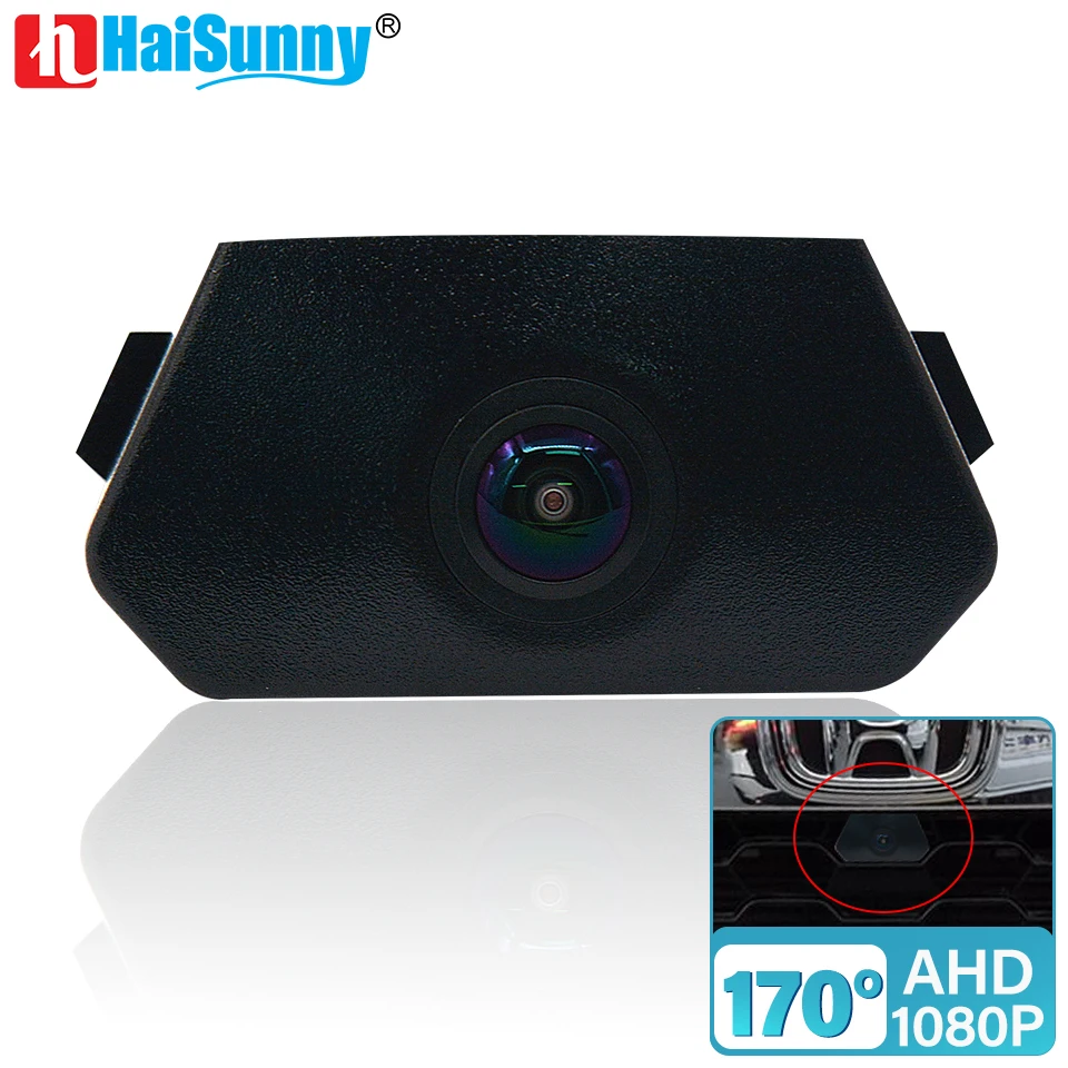 

HaiSunny CCD 170° AHD 1080P Auto Front View Camera For Honda Avancier 2017 2018 2019 NTSC Fisheye HD Night Vision Waterproof