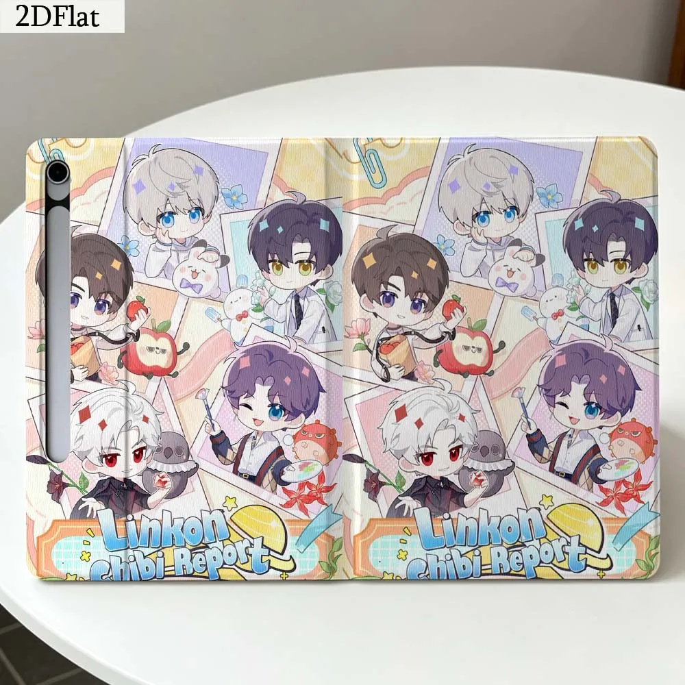 Love and Deepspace For Samsung Galaxy Tab S11 S10 S9 S8 S7 S6 A11 A10.1 A9 A8 A7 Ultra FE Plus Soft Tablet Case Gift