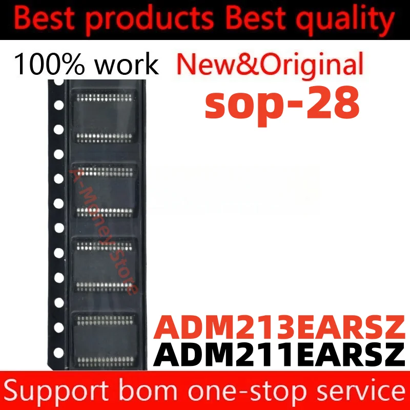 

(10pcs)ADM213 ADM211 ADM211EA ADM213EA ADM211EARSZ ADM213EARSZ ADM211EARSZ-REEL ADM213EARSZ-REEL sop-28