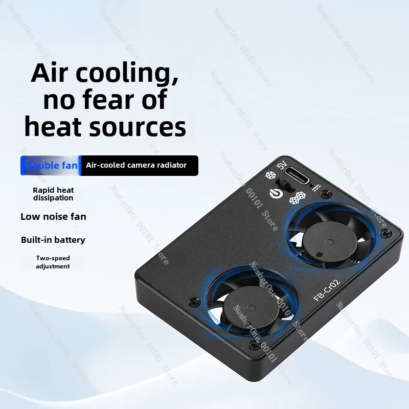 R6 A7M4 A7C ZVE10 FX30 r5 Camera Fan Cooling