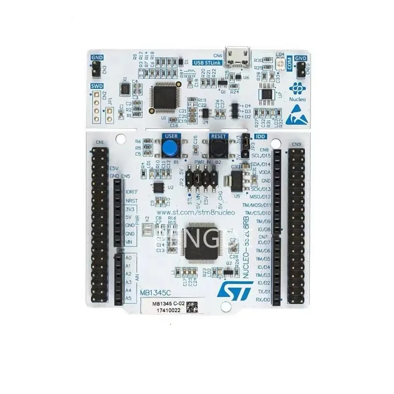 Spot NUCLEO-8L152R8 STM8 Nucleo-64 development board using STM8L152R8 MCU