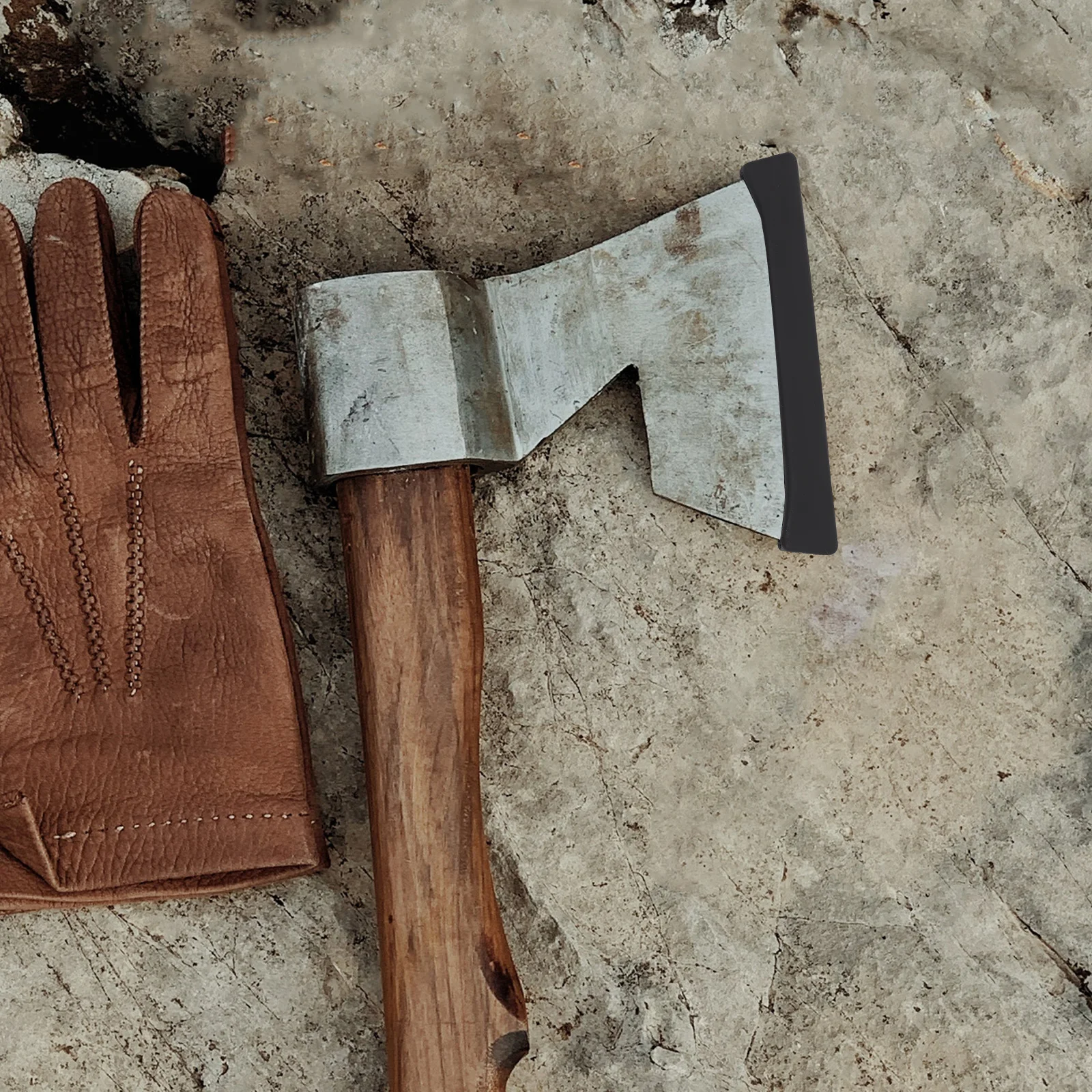 

10 Pcs Ax Set Axe Head Hand Outdoor Handle Guard Blade Cover Plastic Camping Hatchet Case Protective