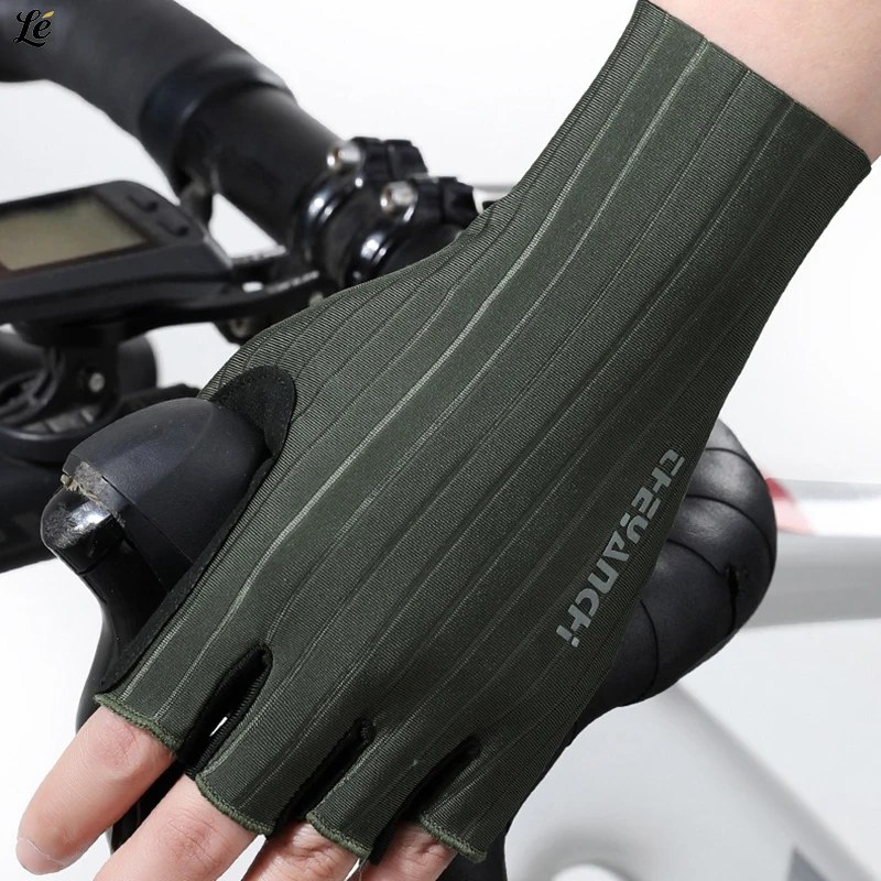 

1 PAIR Unisex Fingerless Sports Gloves - UV Resistant Breathable Grips For Fishing Kayaking Cycling Hunting & Outdoor Workouts