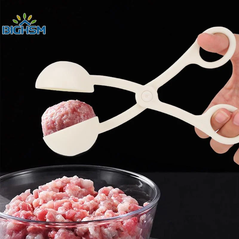 Meat Ball Maker Tool Plastics Clip Round Rice Ball Shaper Spoon Meatball Making Mold Non Stick Stuffed Kitchen Gadget