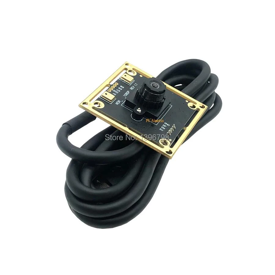 2 MP 100 °   Geringe Verzerrung Weitwinkel OTG UVC 1080P Webcam 30FPS USB-Kameramodul Hintergrundbeleuchtung Aufnahme breite dynamische Unterstützung Audio