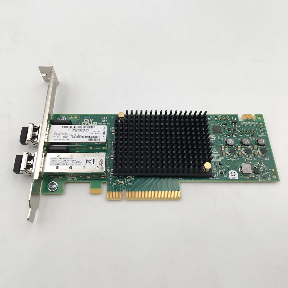 SN1200E Q0L14A 16Gb Dual Port FC HBA Card 870002-001
