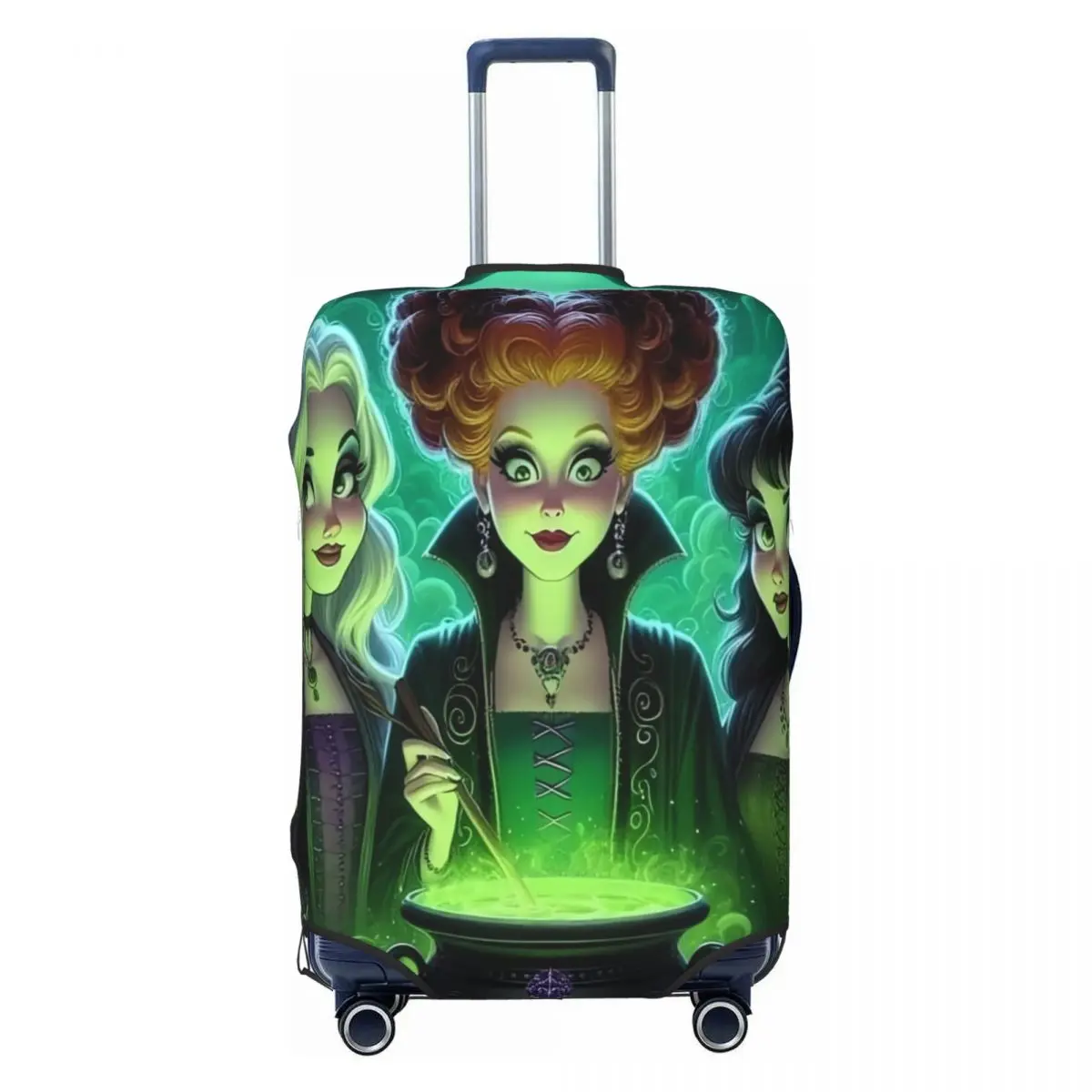 

Custom Hocus Pocus Sanderson Sisters Luggage Cover Fashion Suitcase Protector Covers Suit For 18-32 inch