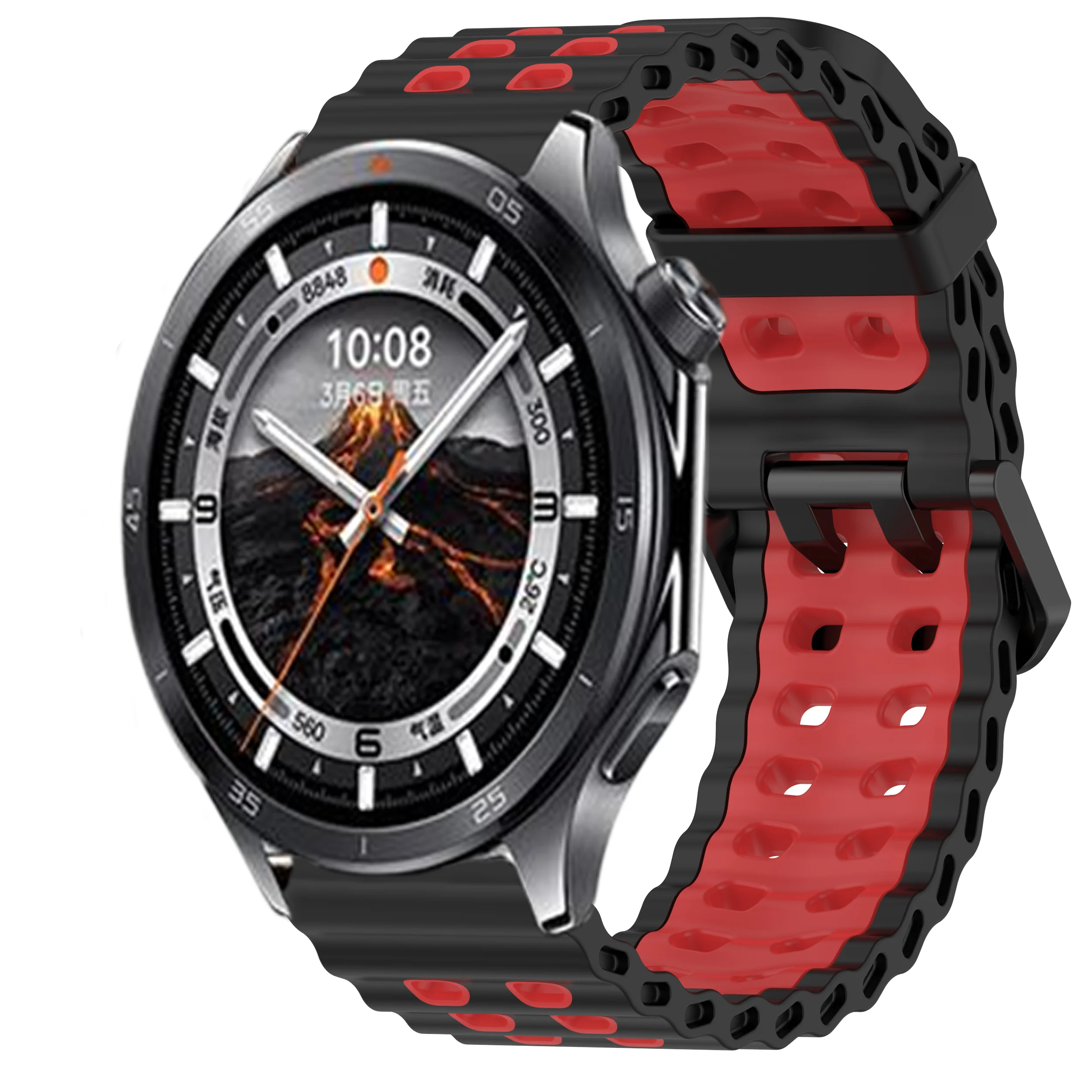 22 مللي متر المحيط سيليكون الرياضة حزام ل ممن لهم ساعة X2/X/4 برو قابل للتعديل حزام الساعات ل OnePlus ساعة 46 مللي متر 3 2 2R Correa اكسسوارات