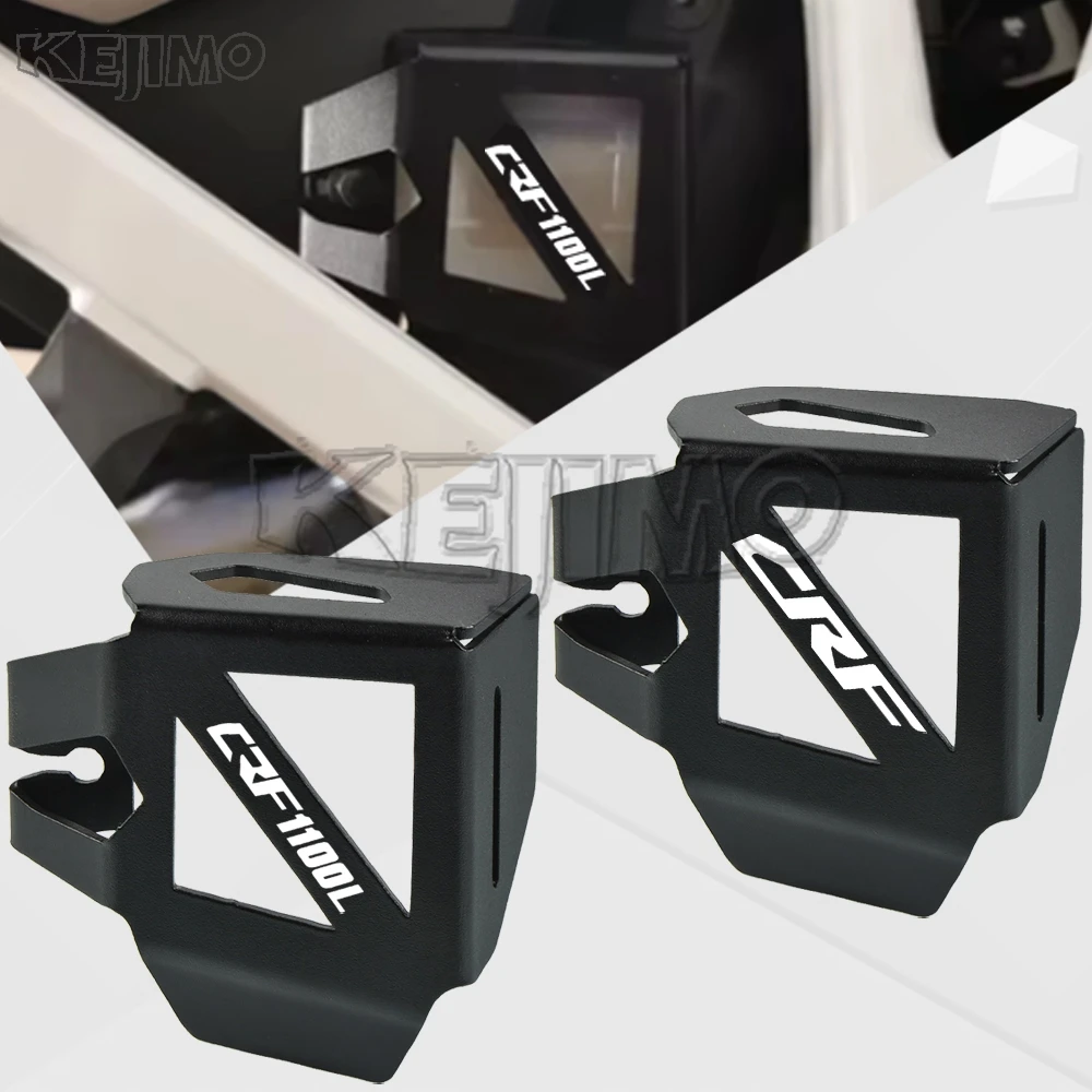 

For Honda CRF1000L CRF 1100 L Africa Twin Adventure sports 2019~2024 2025 Motorcycle Rear Brake Pump Fluid Reservoir Guard Cover