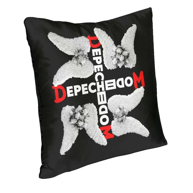 Depeche Cool Mode Electronic Rock Throw Pillow Covers Decoration Cute Cushion Decoration Salon Square Pillowcase