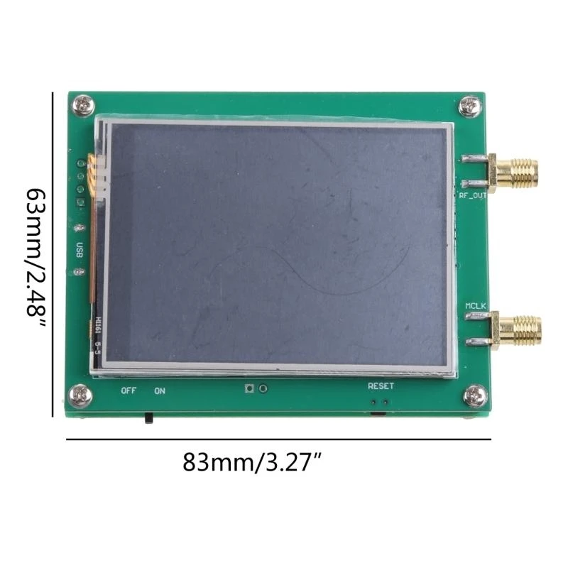 ADF4351 RF Source Generator Point Point Pertenency Contact Scense LCD التردد