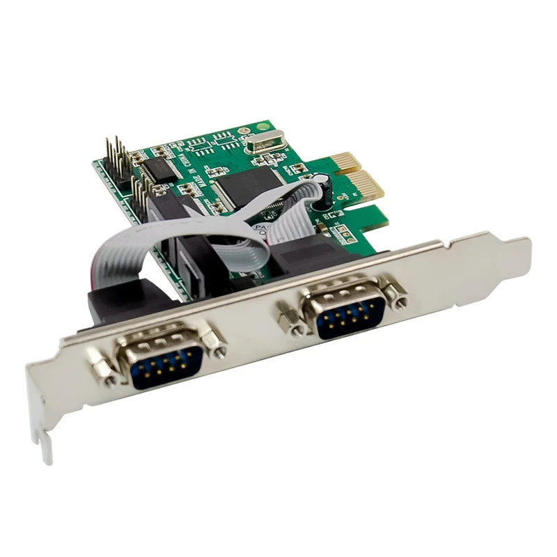 Expansion Card ST310 PCIe X1 CH384L 4S DB-9 Pin RS232 COM Port Multi-Function Convenient Expansion Card-A63M