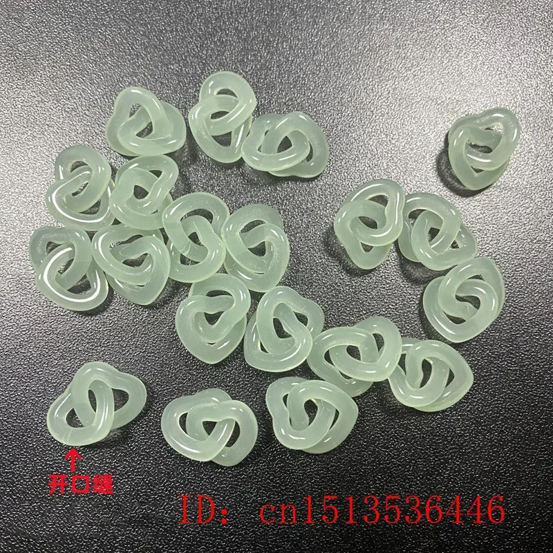 5pc imitacja Jade podwójny pierścień wisiorek mężczyźni w kształcie serca naszyjnik w stylu Vintage rzeźbione amulety biżuteria prawdziwe naszyjniki chalcedon — zdjęcie 3