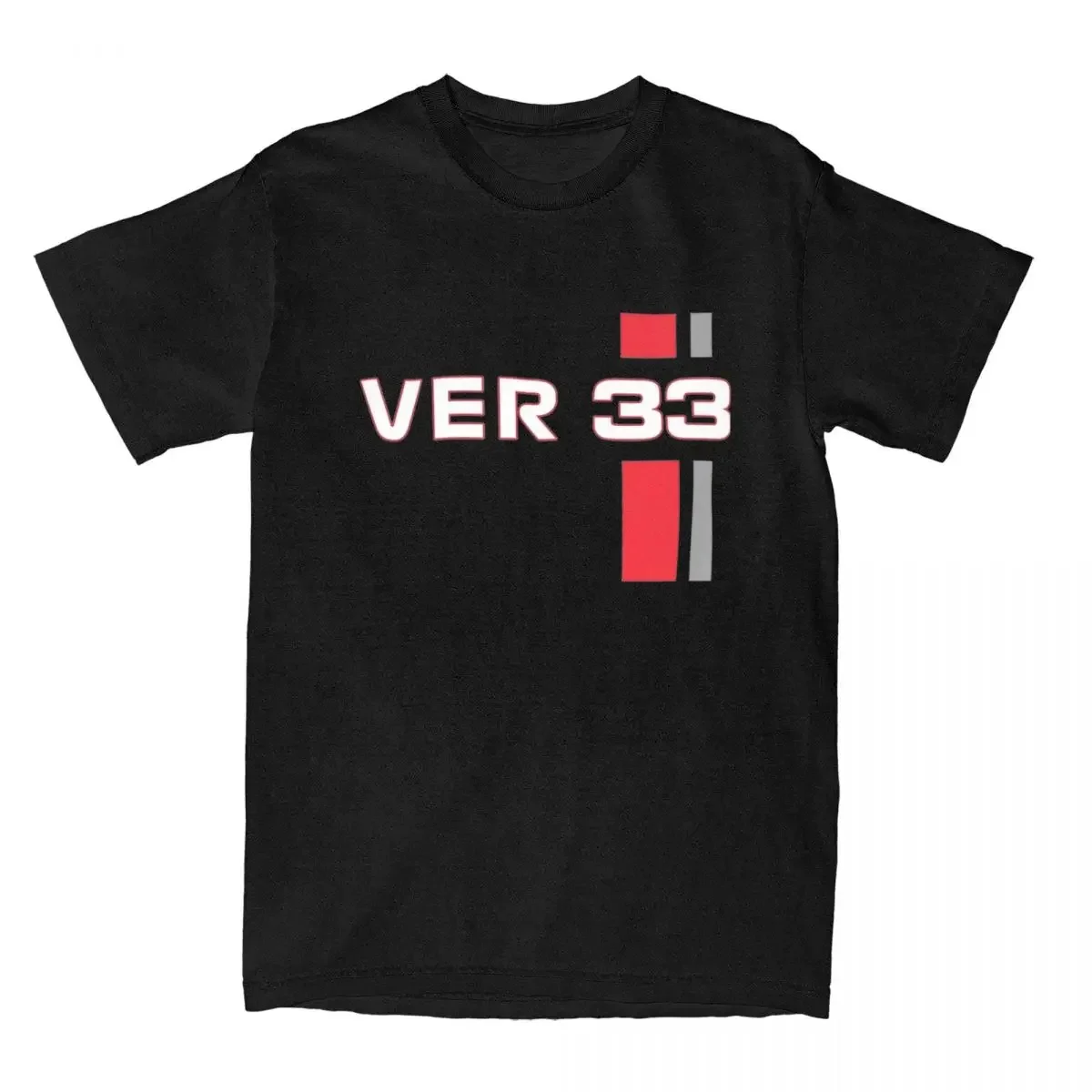 Men's Max Verstappens 33 T Shirt Auto Racing Cotton Clothing Amazing Short Sleeve Round Neck Tee Shirt Printed T-Shirts