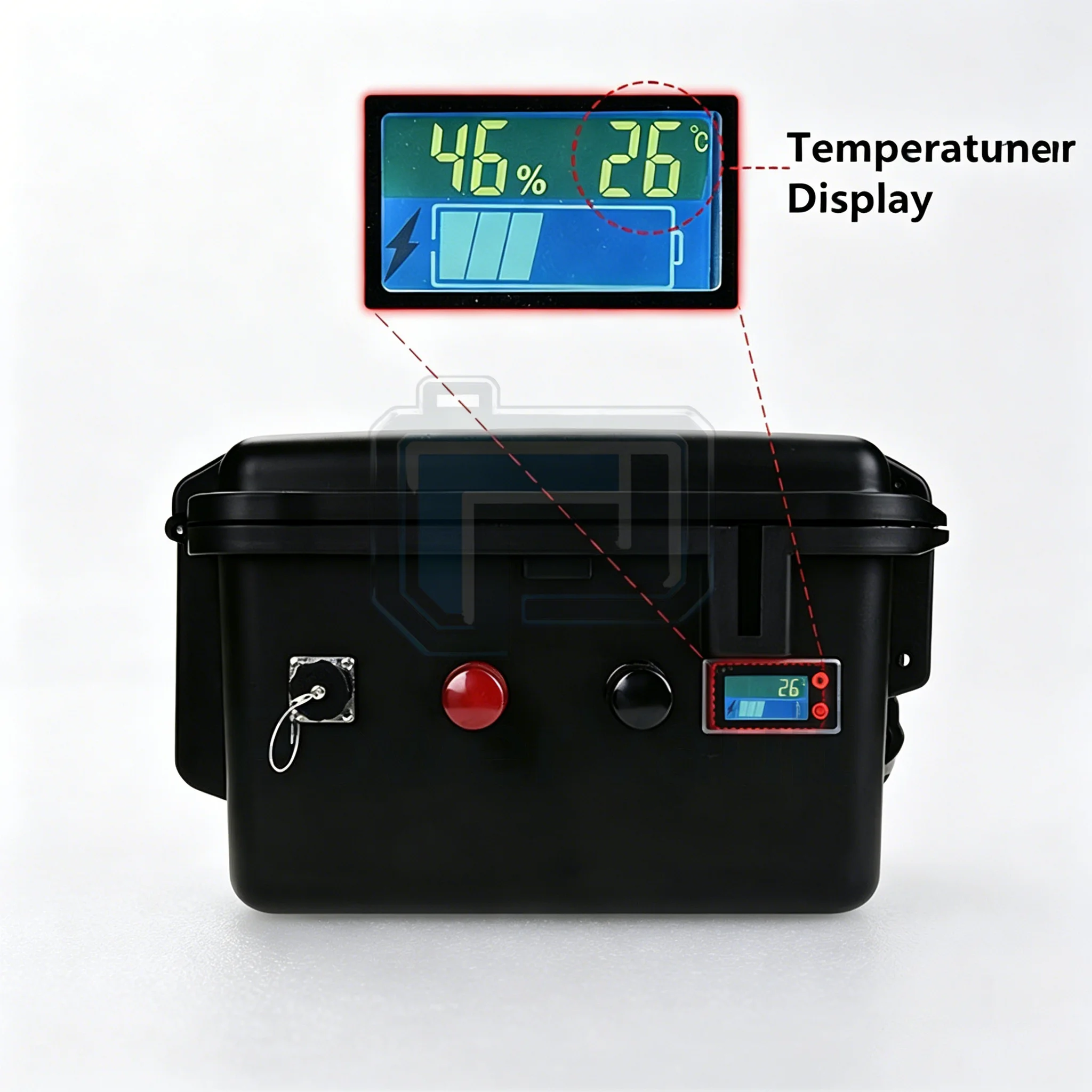 

Custom LiFePO4 Battery 12V 36V 60Ah 70Ah 80Ah 100Ah 120Ah 150Ah 200Ah for Boat Propeller,Trolling Motor,Portable Power Supply