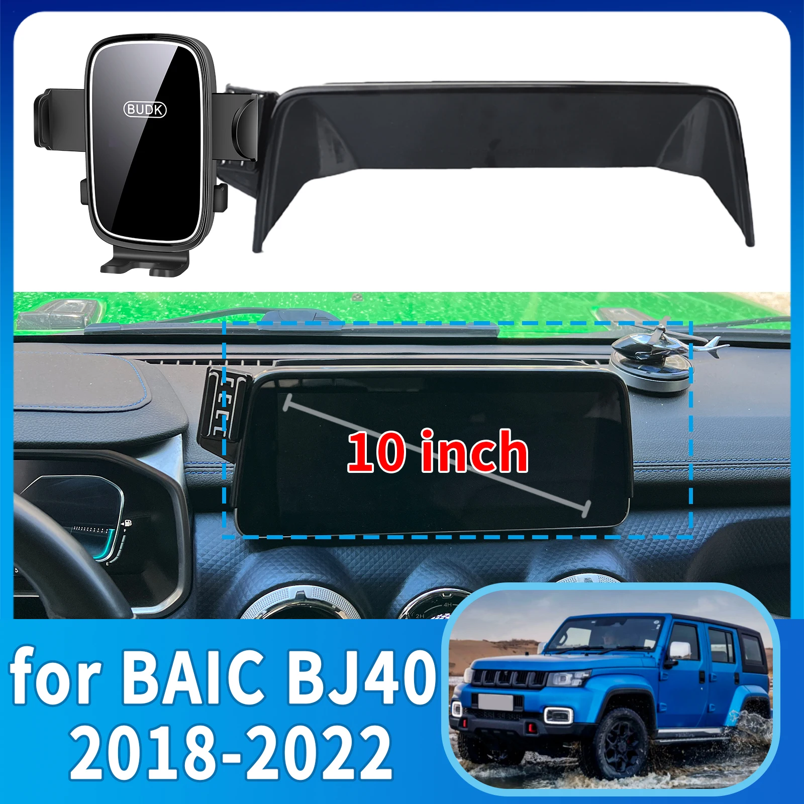 

fit for BAIC BJ40 2018 2019 2020 2021 2022 Phone Holder, Dashboard Screen Mount Bracket Easy Installation​​ Car accessoires