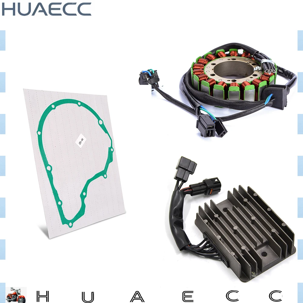 

For Suzuki VL800 Intruder Volusia 2001 2002 2003 2004 1148341F00 3280041F10 3210141F00 Stator Coil + Gasket+ Regulator Rectifier