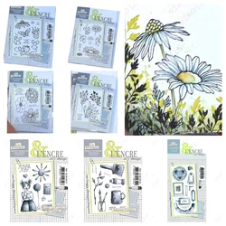 Wildflowers Bouquets Stamps Scrapbook Diary Decoration Embossing Template Diy Greeting Card Decorative Embossing DIY Paper Cards