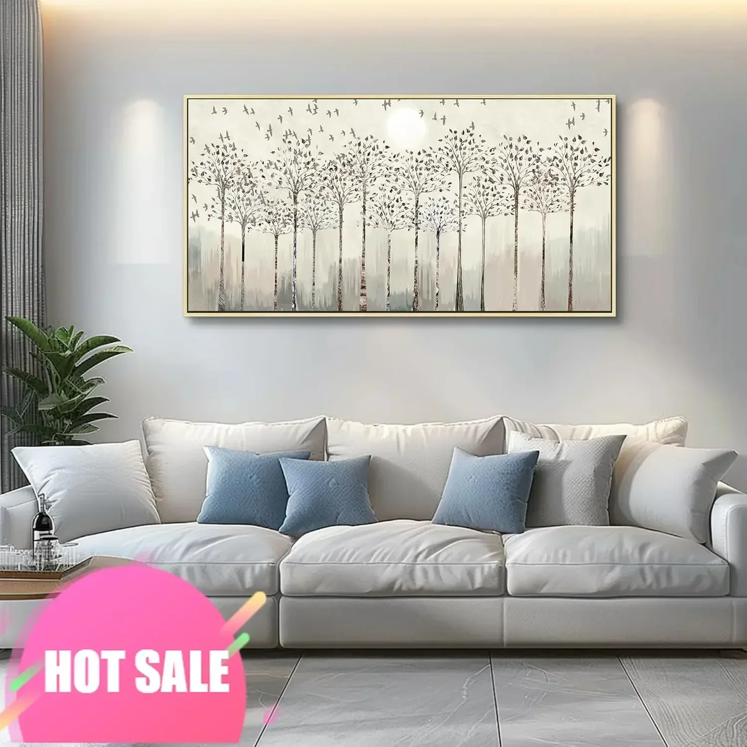 Hot salesExclusive Offer Scenery Abstract Wall Paintings Framed Canvas Art For Living Room Large Office Decor For Bedroom  Decor