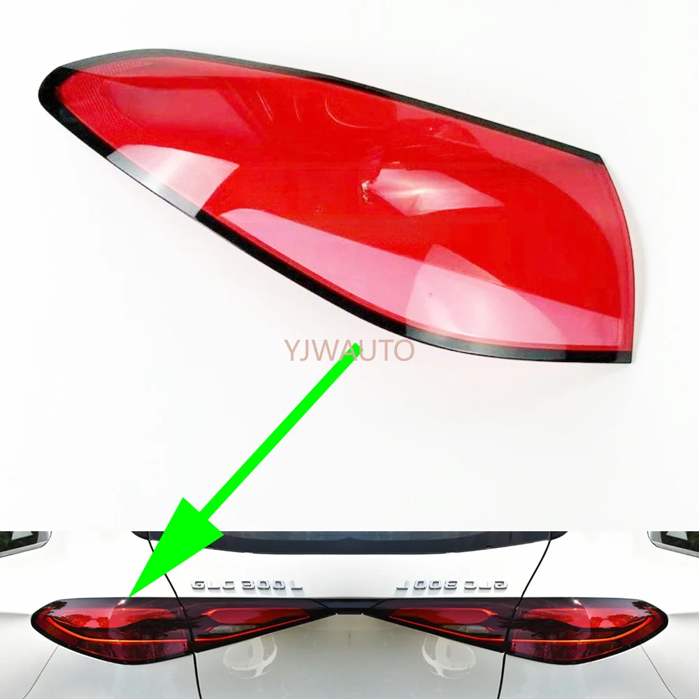 

Taillight Cover For Mercedes-Benz GLC 2023 Car Taillamp Lens Glass Replacement Rear Lampshade Brakelights Shell