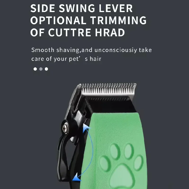 Kemei Pet Grooming Hair Clippers Rechargeable Cat Hair Trimmer for Dogs Professional Electric Rechargeable Cats Shaver KM-cw10 gallery 4