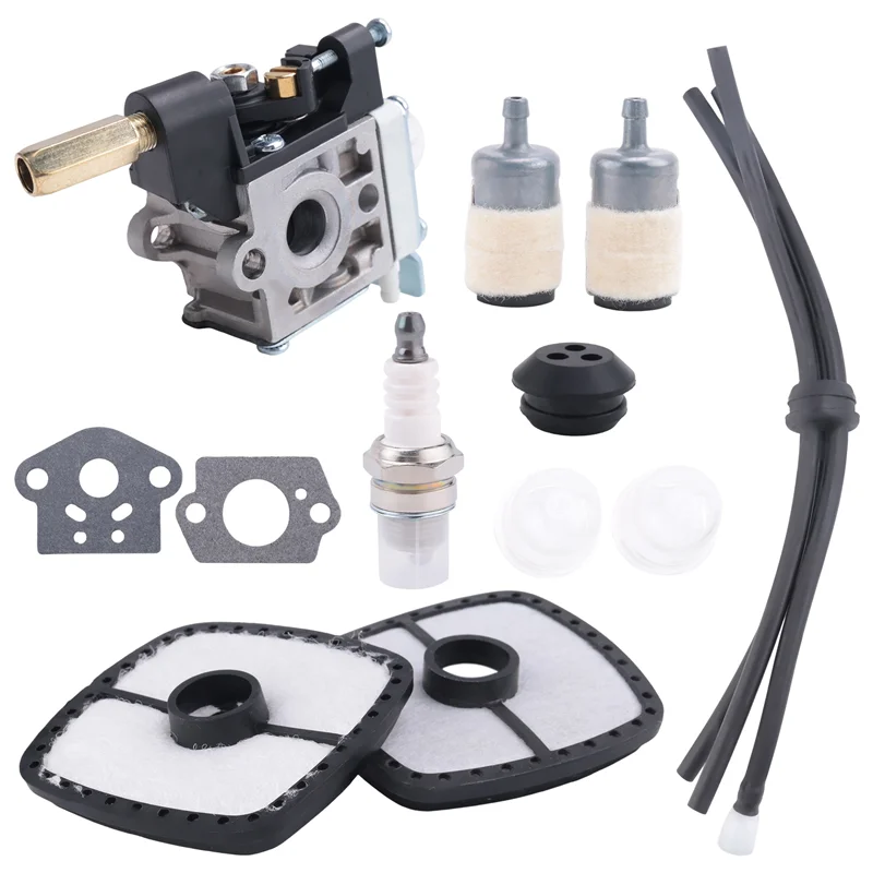 

ABLA-Carburetor For Echo SRM-230 SRM-231 GT-200R SRM-210 SRM-230S SRM-230U Weed Eater Trimmer With Air Filter Tune Up Kit