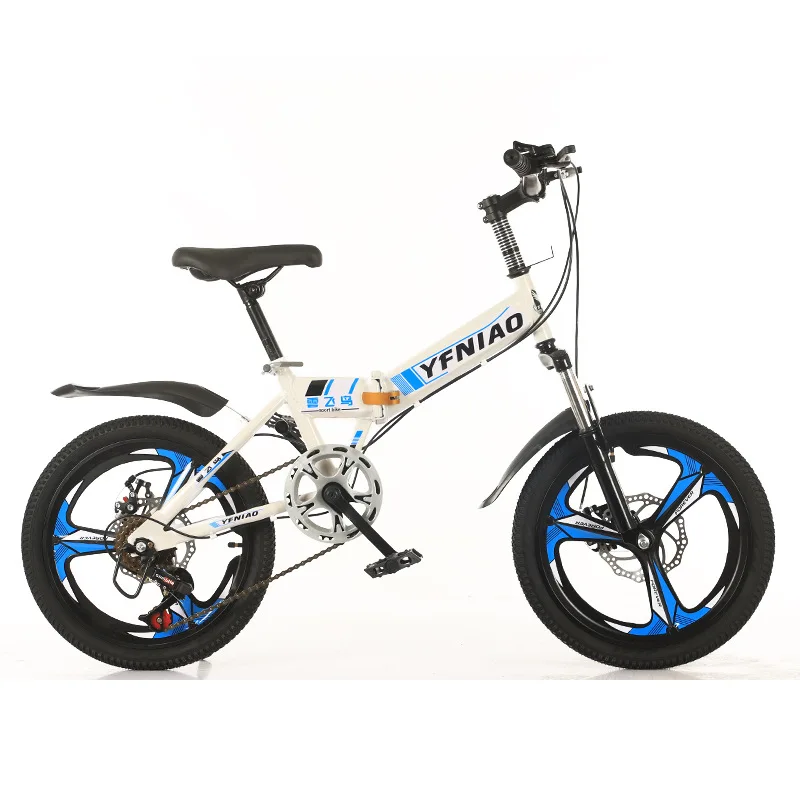 SELFREE-Foldable Mountain Bicycle for Children Dual Disc Brake Shifting Bike 6-14 Years Old 18 20 22 Inch 2023 Dual Disc Brake