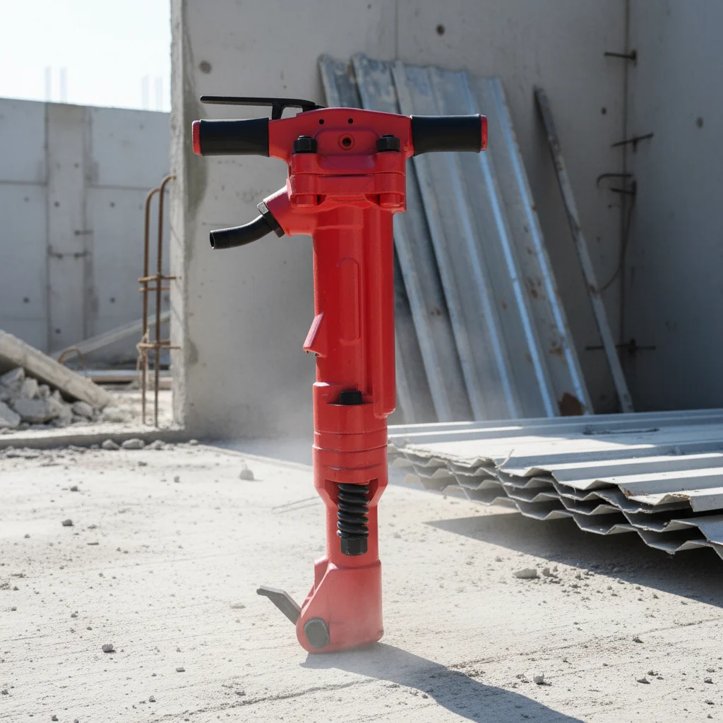 C  ping Pneumatic Rock Drill Jack Hammer Hand Hammer Drill Pneumatic Paving Breaker Hand Held Air Pick Hammer TPB90