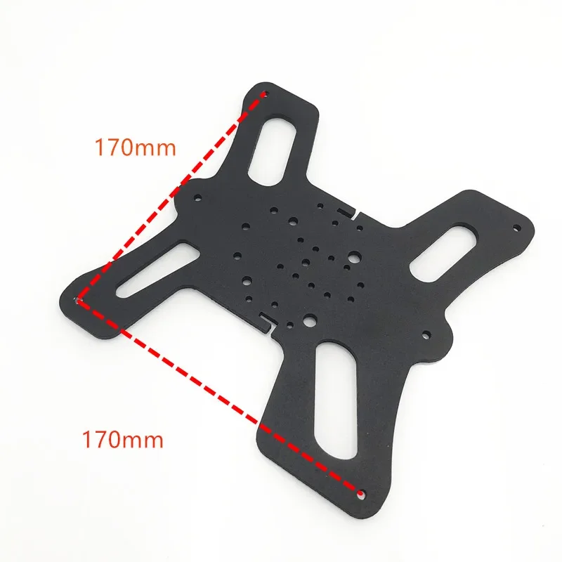 Imagem -02 - Creality-y Axis Placa de Fibra de Carbono para Impressora 3d Ender Pro v2 Ender Pro Mgn12h Atualização de Trilho Linear Blv