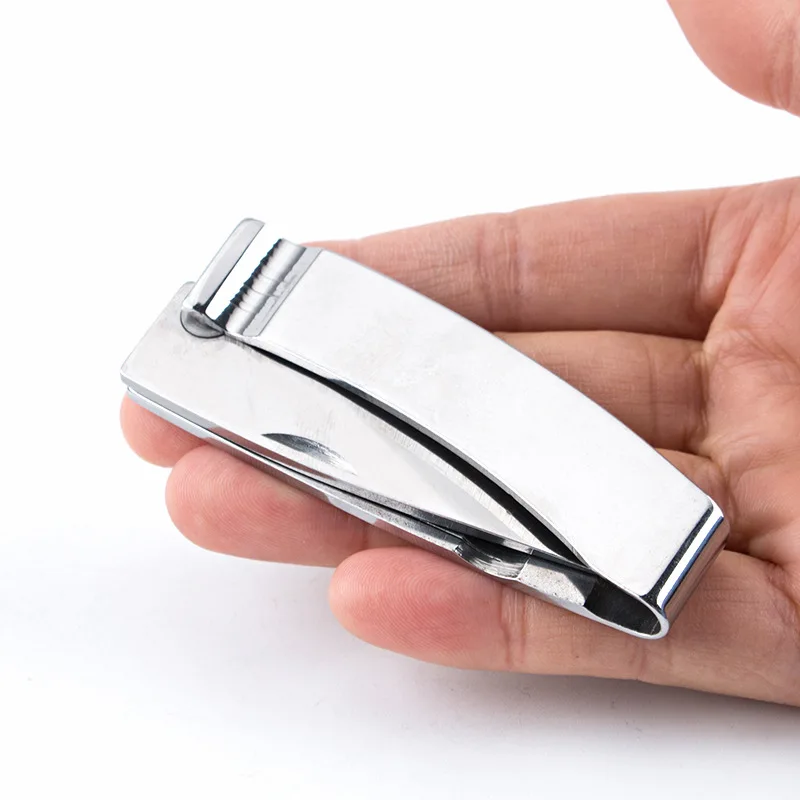 Imagem -05 - Sharp Blade Folding Knife Pocket Edc Knife Ferramentas Manuais Multifuncionais Wallet Note Clip Acampamento ao ar Livre Aço Inoxidável