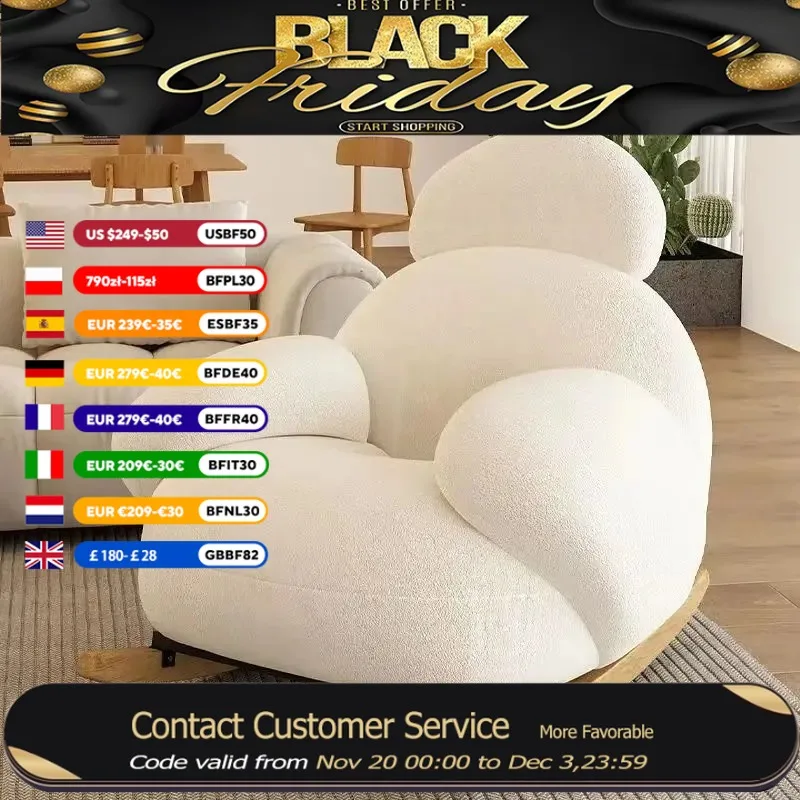 

Lounge Comfort Living Room Chairs Rocking Large Lazy Floor Living Room Chairs Modern Comfy Nordic Sillas De Sala Home Furniture