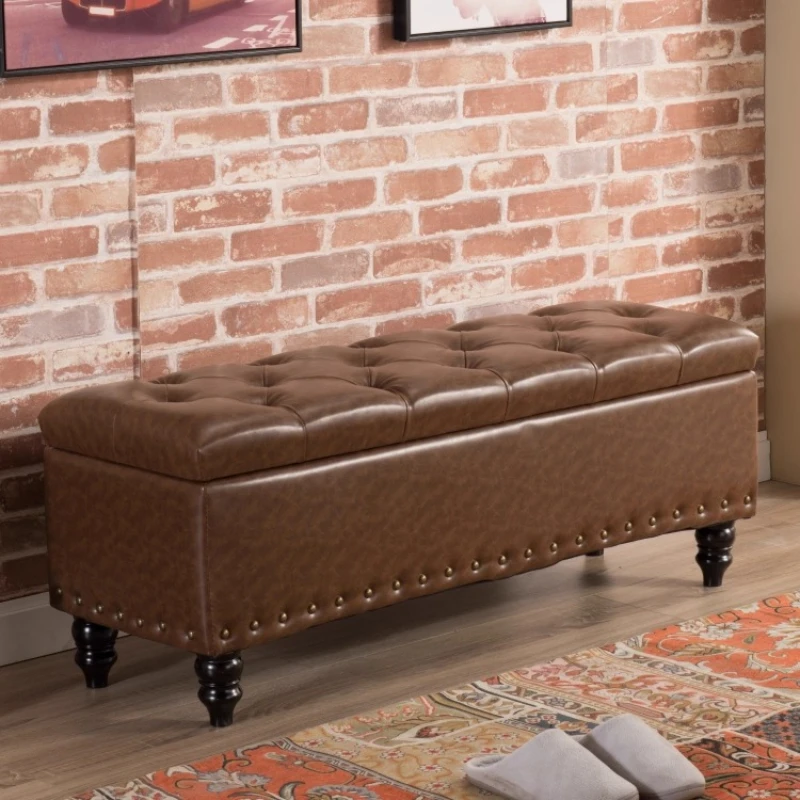 

/Storage Fitting Room Solid Wood Storage Box European Bedside Sofa Ottomans Bench for Sitting Shoe Changing Stool Shoe Cabinet