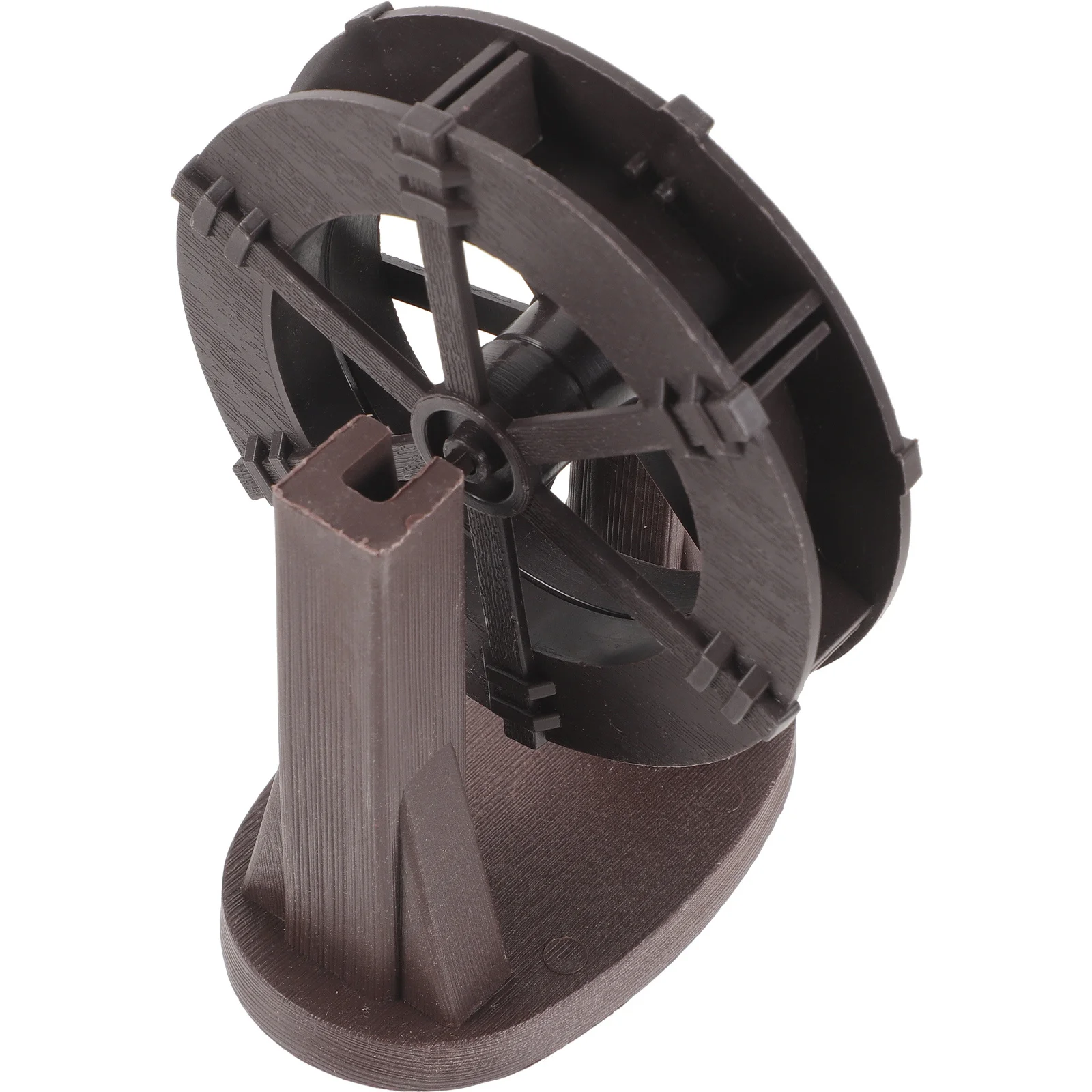 قطعة أثرية صغيرة لعجلة المياه لديي نافورة الطاولة ديكور الراتنج الحرفية مع دوران سلس، دعامة المناظر الطبيعية الصغيرة، حديقة زن