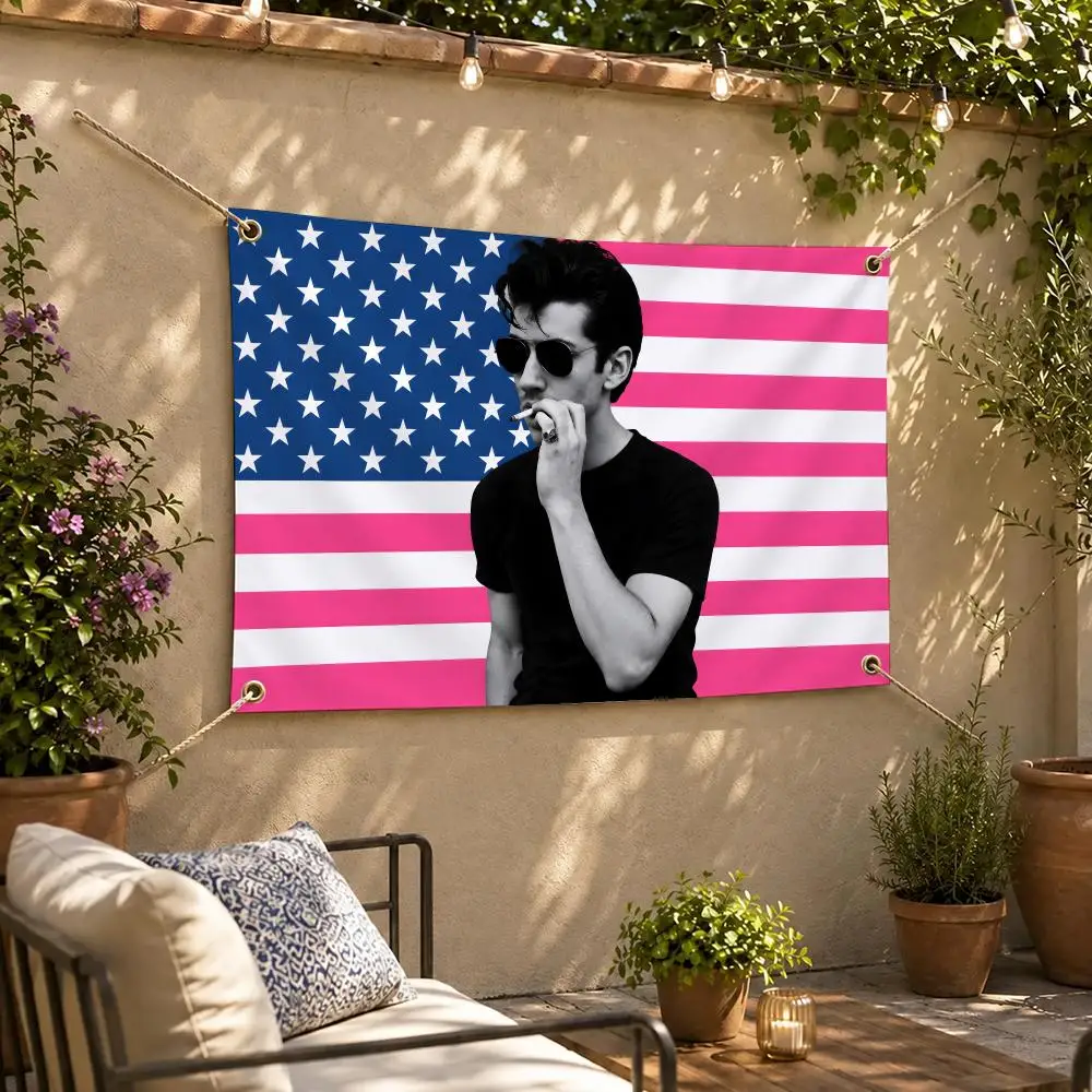 Singer Alex Turner Flags Flag Soft skin-friendly Durable Outdoor party Home living room bedroom Decoration