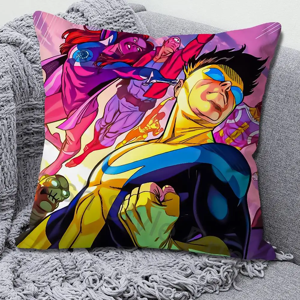 I-Invincible Mark Atom Eve Anime Celebrity Merchandise All-Match Printed Pillow Case Sofa Car Office Room Decoration Protector