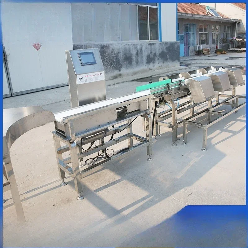 

Automatic belt type yellow croaker weighing and sorting machine, pomfret sorting machine, crayfish multi-stage sorting equipment