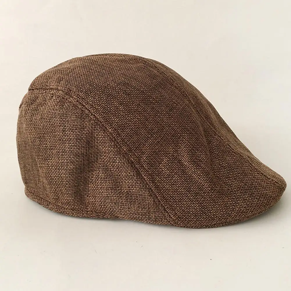 Summer  Terrific Good-looking Design Men Hat Western Style Newsboy Caps Vintage   for Traveling image 4