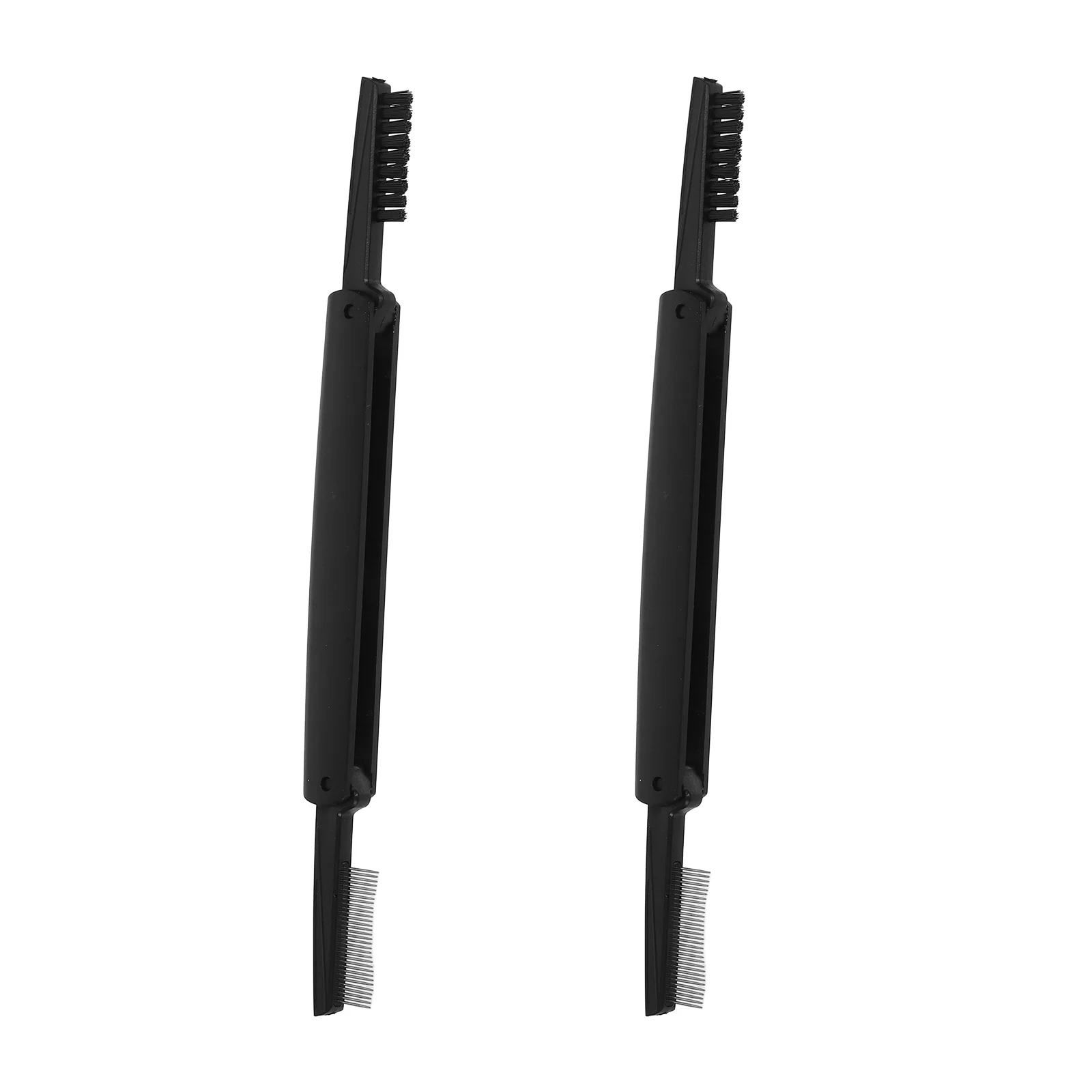 2 Pcs Eyelash Comb Practical Makeup Tool Multipurpose Brush Fold False Abs Eyebrow Shaper