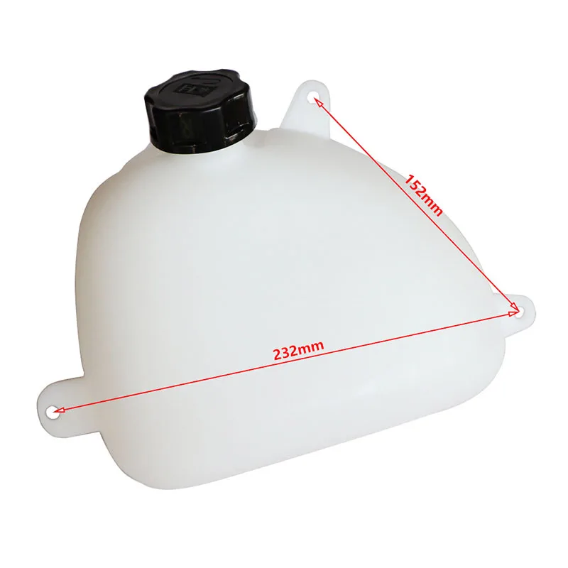 Imagem -02 - Pequeno Deslocamento Gasolina Tanque Oil Pot Adequado para Mini Kart Scooters 36cc 43cc 49cc