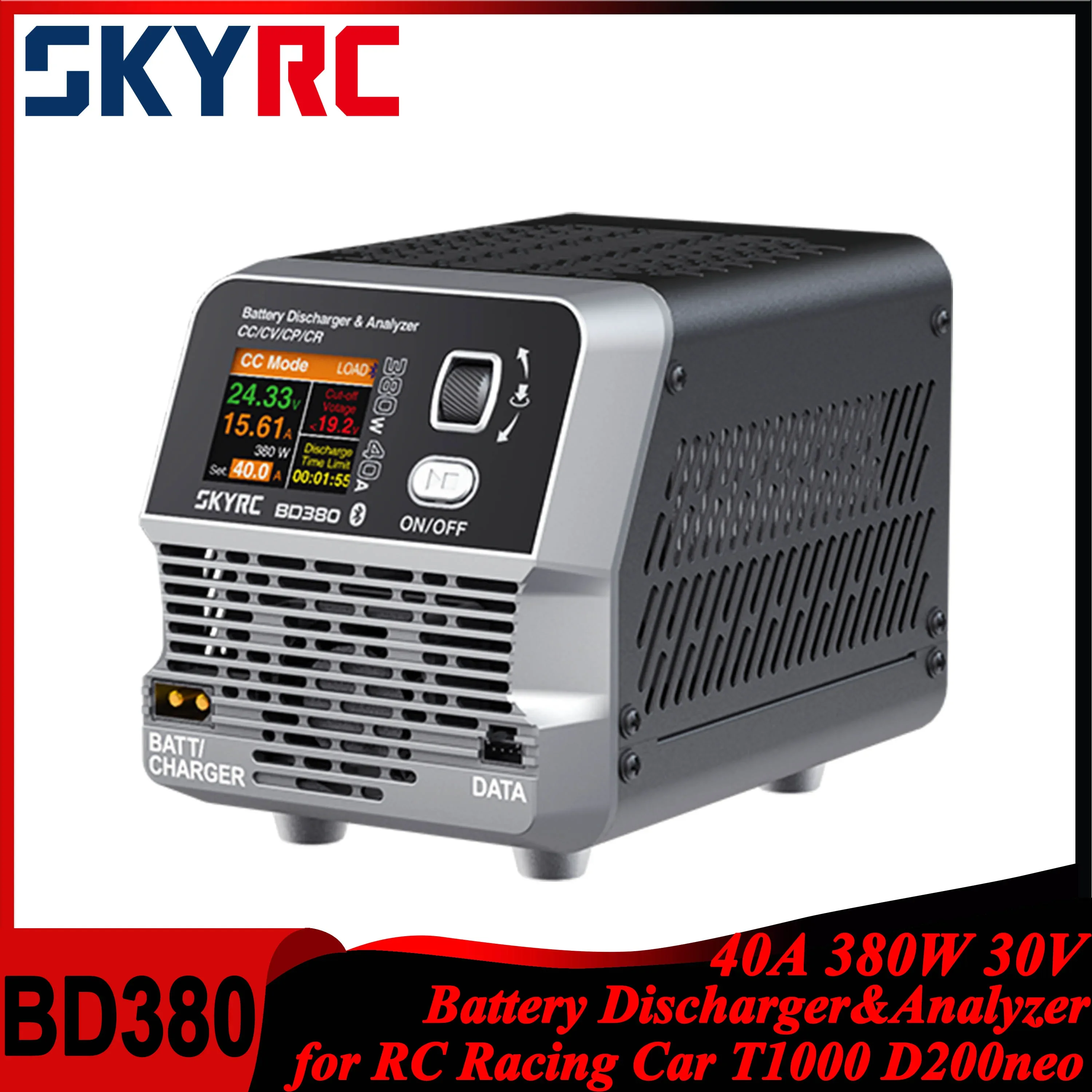 

SKYRC BD380 40A 380W Battery Discharger&Analyzer Checker Lipo Battery Discharger for RC Racing Car T1000 D200neo Charger Parts