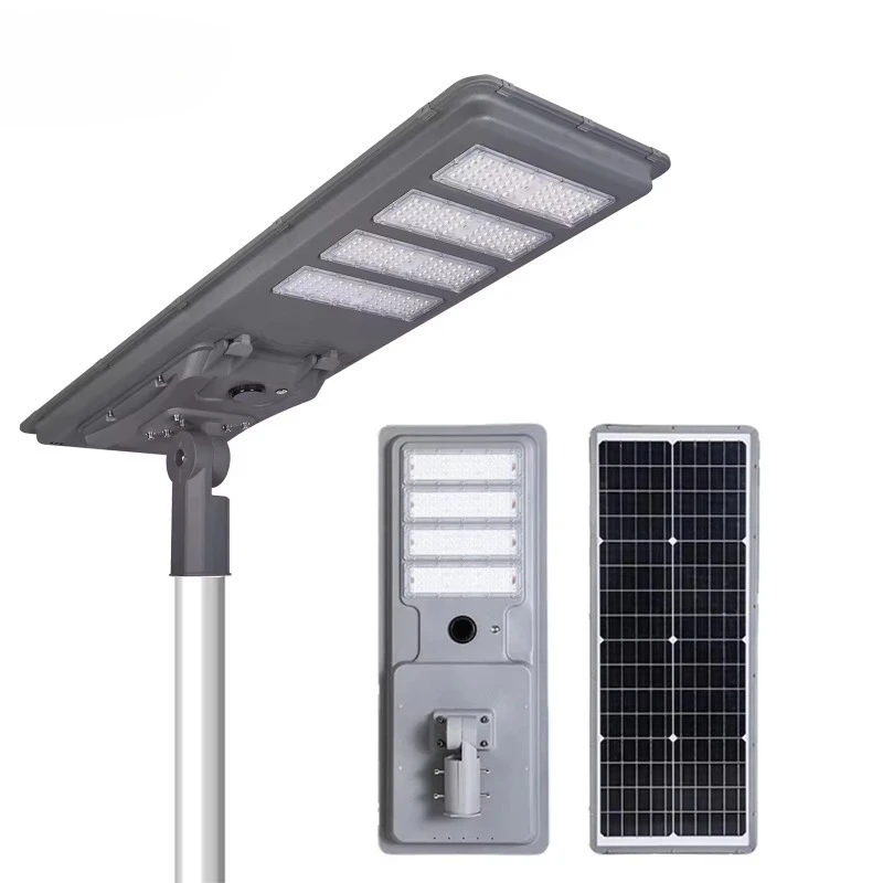 High Quality Outdoor Waterproof IP65 Street Light Aluminum Integrated Light Emitting Diode Solar Street Light