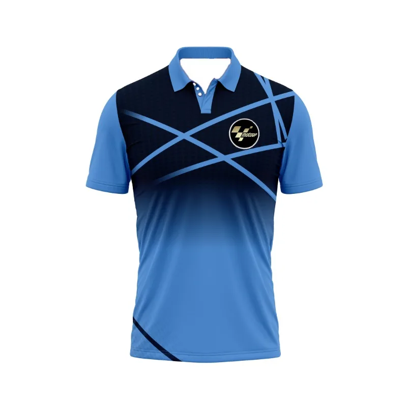 

Summer Men's Motorcycle Riding 3D Printed Quick Drying T-shirt, Short Sleeved Sports Shirt, Fashionable Football Polo Shirt