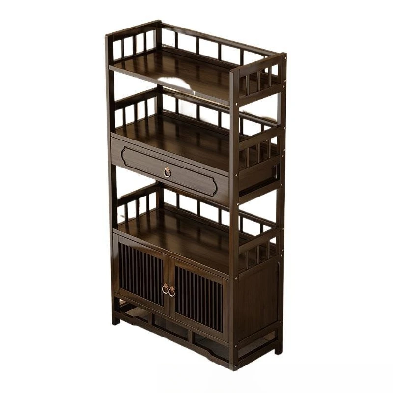 

New Chinese solid wood Bogu frame ornament tea rack rack10