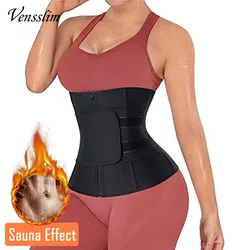 Hot Neoprene Sweat Waist Trainer Trimmer Belt for Women Workout Sports Girdle Tummy Control Body Shaper Slim Sauna Belly Band